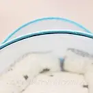 Кокон для новонароджених з матрацом 93х53см, Блакитний / Кокон-гніздечко для дитини / Дитячий кокон для сну, фото 4