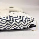 Кокон для новонароджених з матрацом 93х53см, Блакитний / Кокон-гніздечко для дитини / Дитячий кокон для сну, фото 5