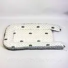 Кокон для новонароджених з матрацом 93х53см, Блакитний / Кокон-гніздечко для дитини / Дитячий кокон для сну, фото 7