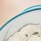 Кокон для новонароджених з матрацом 93х53см, Блакитний / Кокон-гніздечко для дитини / Дитячий кокон для сну, фото 9
