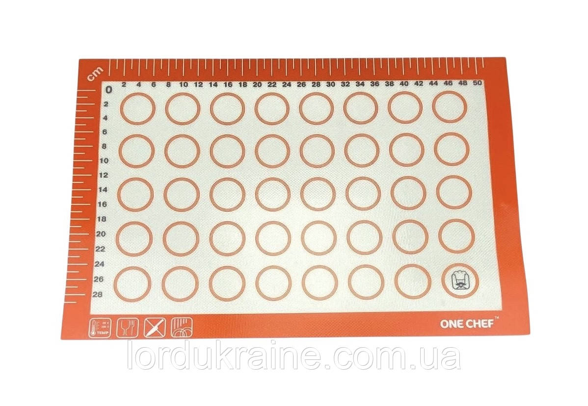 Килимок силіконовий One Chef 58,5х38,5 см, фото 1