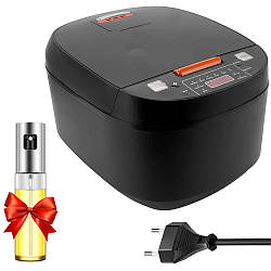 Мультиварка 5л, 900Вт, AT-M77 + Подарунок Розпилювач для олії OIL BOTTLE / Рисоварка з антипригарною чашею