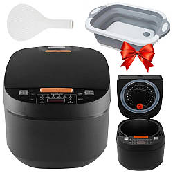 Мультиварка 5л, 900Вт, AT-M77 + Подарунок Складна дошка Chopping Board / Рисоварка з антипригарною чашею