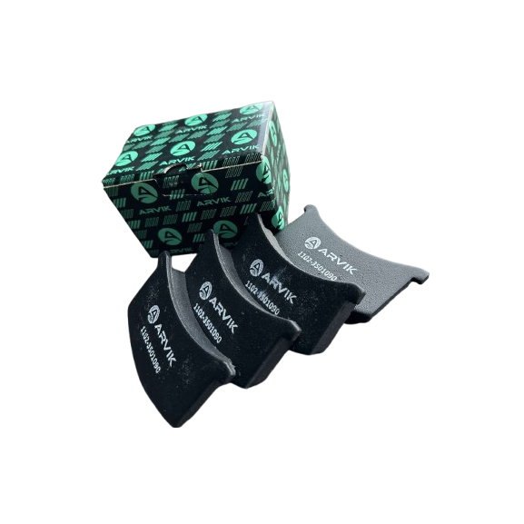 Колодки гальмівні ЗАЗ 1102 передні (к-т) (вир-во ARVIK)