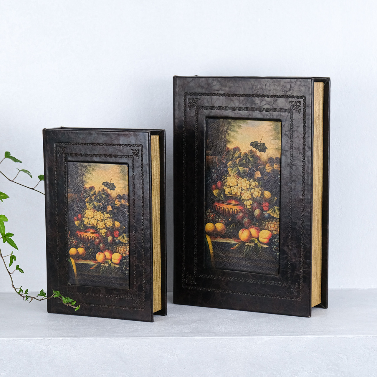 Скринька у формі книги набір з 2-х Фрукти Гранд Презент 33-KSH-XZ-PU09125A