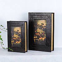 Скринька у формі книги набір з 2-х Фрукти Гранд Презент 33-KSH-XZ-PU09125A