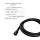 Комплект Qtap Robin Black Matt: Змішувач  QTROB4060102B + Тримач QT829910842854OB + Шланг QTHADPVCSQ160B +, фото 7
