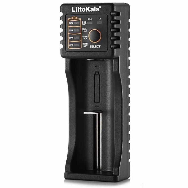 Зарядний пристрій LiitoKala Lii-100B для акумуляторів 18650, 14500, 16340, АА, ААА