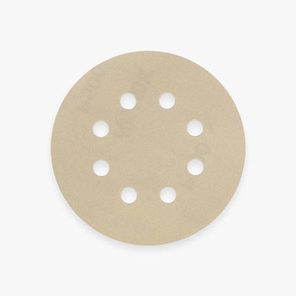 Круг абразивний KOVAX TRI-PRO діаметр 125 мм P180 8 отворів, фото 1