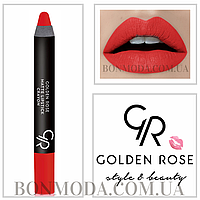 Матова помада олівець Golden Rose Matte Lipstick Crayon No 07