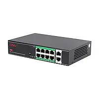 PoE-комутатор некерований 10-портовий ONV-H1108PSD з 8 портами PoE (73-00060)