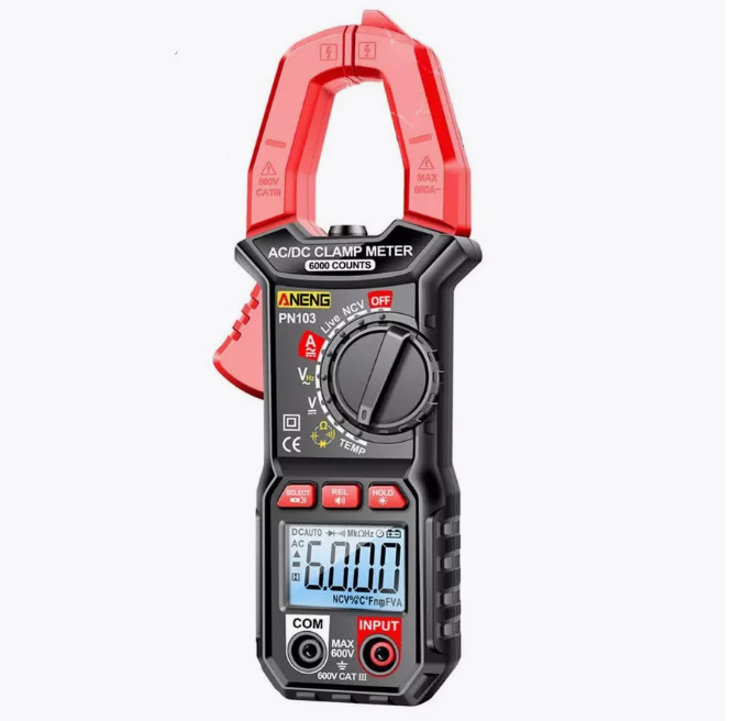 Токові кліщі з функцією мультиметра Aneng PN103
