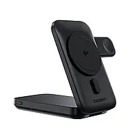 Повербанк з підставкою 10000mAh Choetech B750 Black QC3.0 PD3.0 бездротова зарядка смартфонів та Apple Watch (43-00133), фото 3