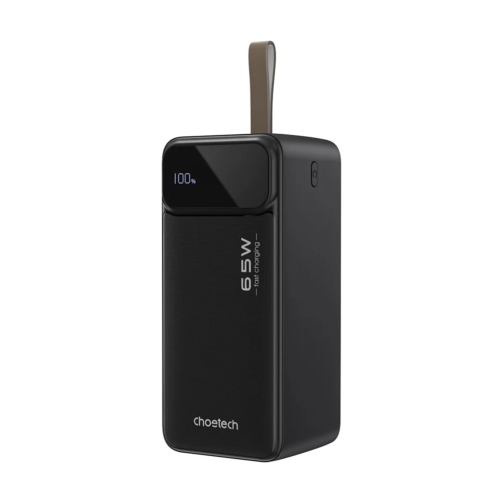 Повербанк 50000 mAh Choetech B733 Black 65W QC3.0 PD3.0 (43-00142)