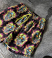 Яскраві чоловічі пляжні шорти на підкладці з модним дизайном SHOP OP