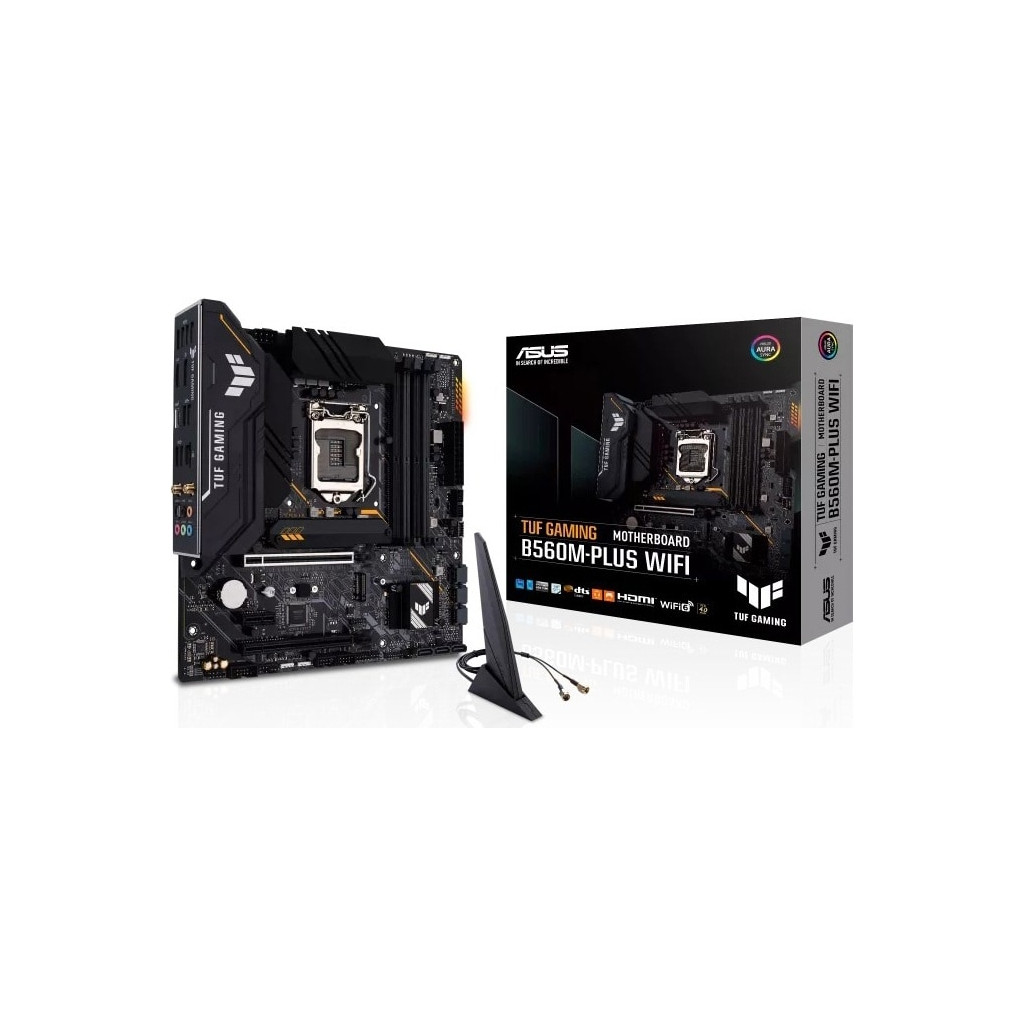 Материнська плата TUF GAMING B650M-PLUS WIFI AM5 DDR 5 1 x HDMI, 1 x DisplayPort 2 4 Wi-Fi micro ATX