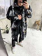 Куртка зимова з капюшоном чоловіча зимова стильна SHOP OP