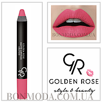 Матова помада олівець Golden Rose Matte Lipstick Crayon No 17