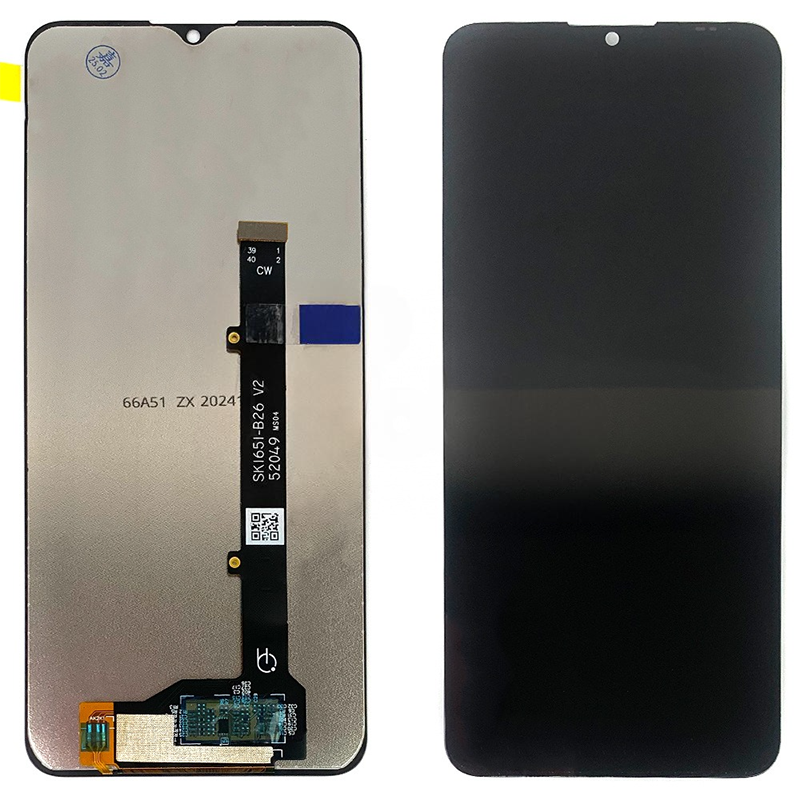 Дисплей ZTE Blade A51 2021/A71 (A7030) у зборі із сенсором black service pack