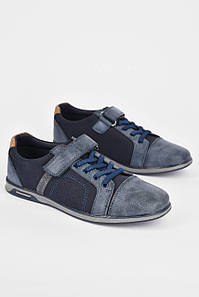 Туфлі дитячі для хлопчика темно-синього кольору 199424P