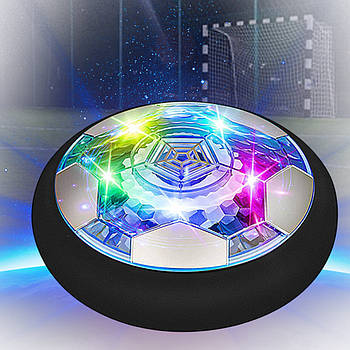 Футбольний аером'яч 18х18х7 см з підсвічуванням та музичними звуками MR 1395 М'яч із USB зарядкою