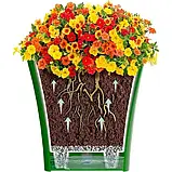 Вазон для квітів Arte 0,6 л антрацит, фото 3