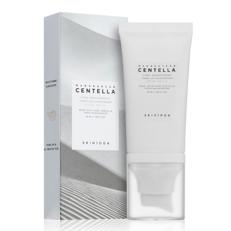 Тонуючий сонцезахисний крем Skin1004 Madagascar Centella Tone Brightening Tone-Up Sunscreen SPF50+ 50 мл