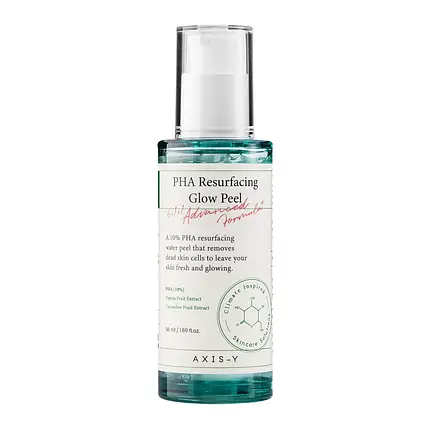Гель-пілінг для обличчя з PHA кислотою AXIS-Y PHA Resurfacing Glow Peel, 50 мл, фото 1