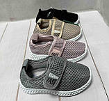 Дитячі кросівки літні Vesnoe сітка сірі 29 17.5 см, фото 7