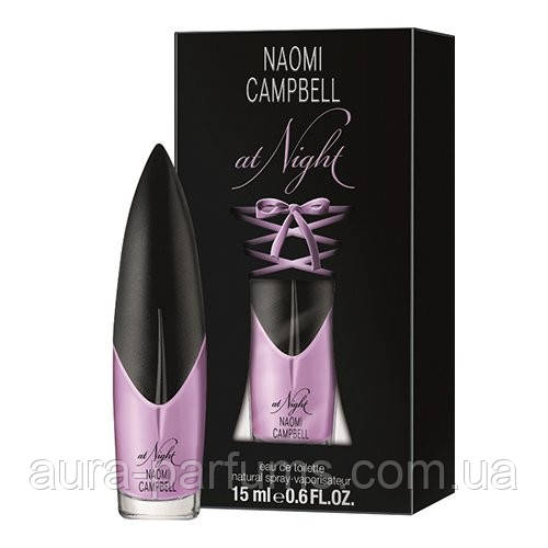 Женские духи Naomi Campbell At Night Туалетная вода 15 ml/мл оригинал - фото 1 - id-p461849985