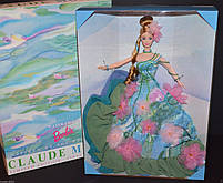 Колекційна лялька Барбі "Кушинка"/Water Lily Barbie Doll Claude Monet Limited Edition (1997), фото 3