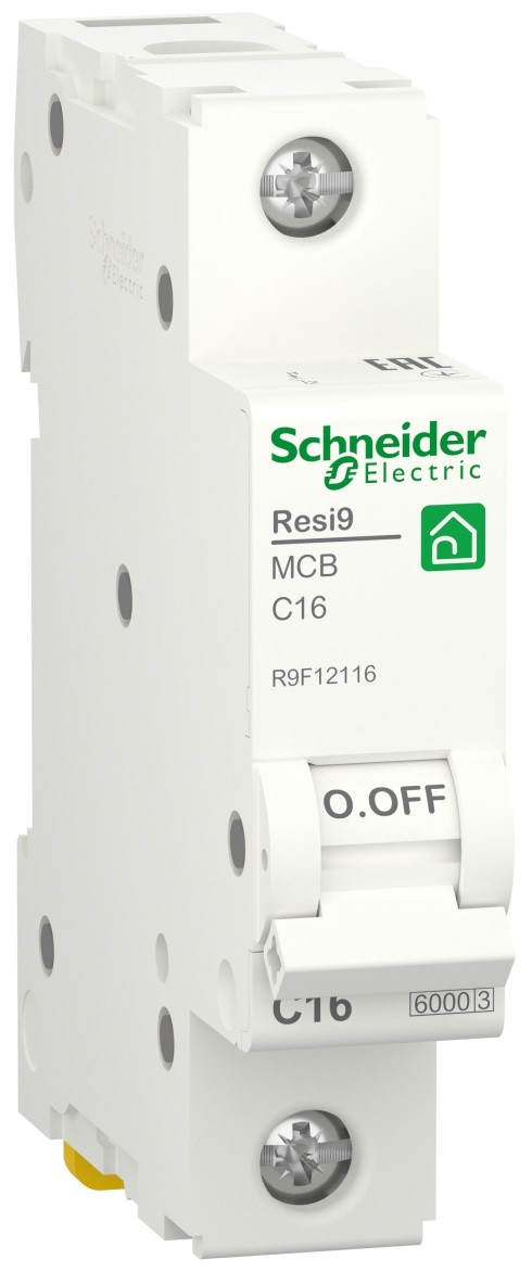 АВТ ВИМ RESI9 6kA 1P 20A C, Schneider Electric