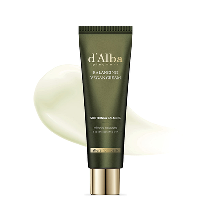 Зволожувальний і відновлювальний крем для обличчя d'Alba - Mild Skin Balancing Vegan Cream, 55 мл, фото 1