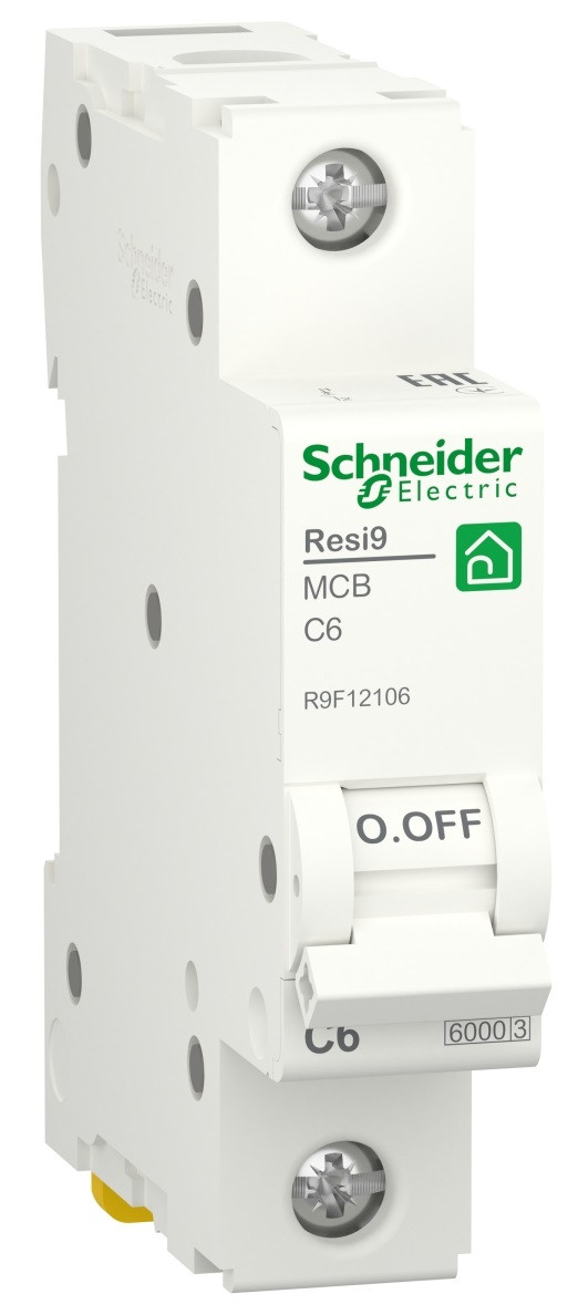 АВТ ВИМ RESI9 6kA 1P 6A C, Schneider Electric, фото 1