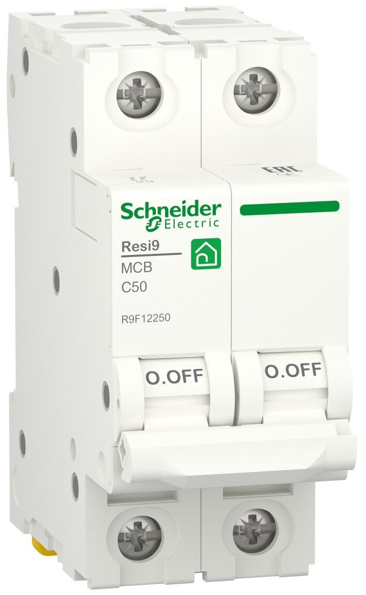АВТ ВИМ RESI9 6kA 2P 50A C, Schneider Electric