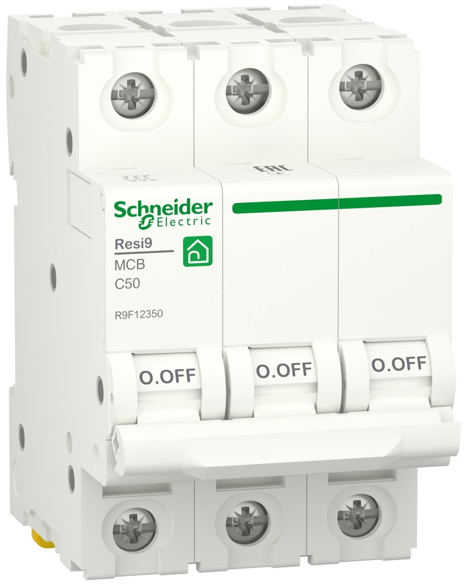 АВТ ВИМ RESI9 6kA 3P 50A C, Schneider Electric