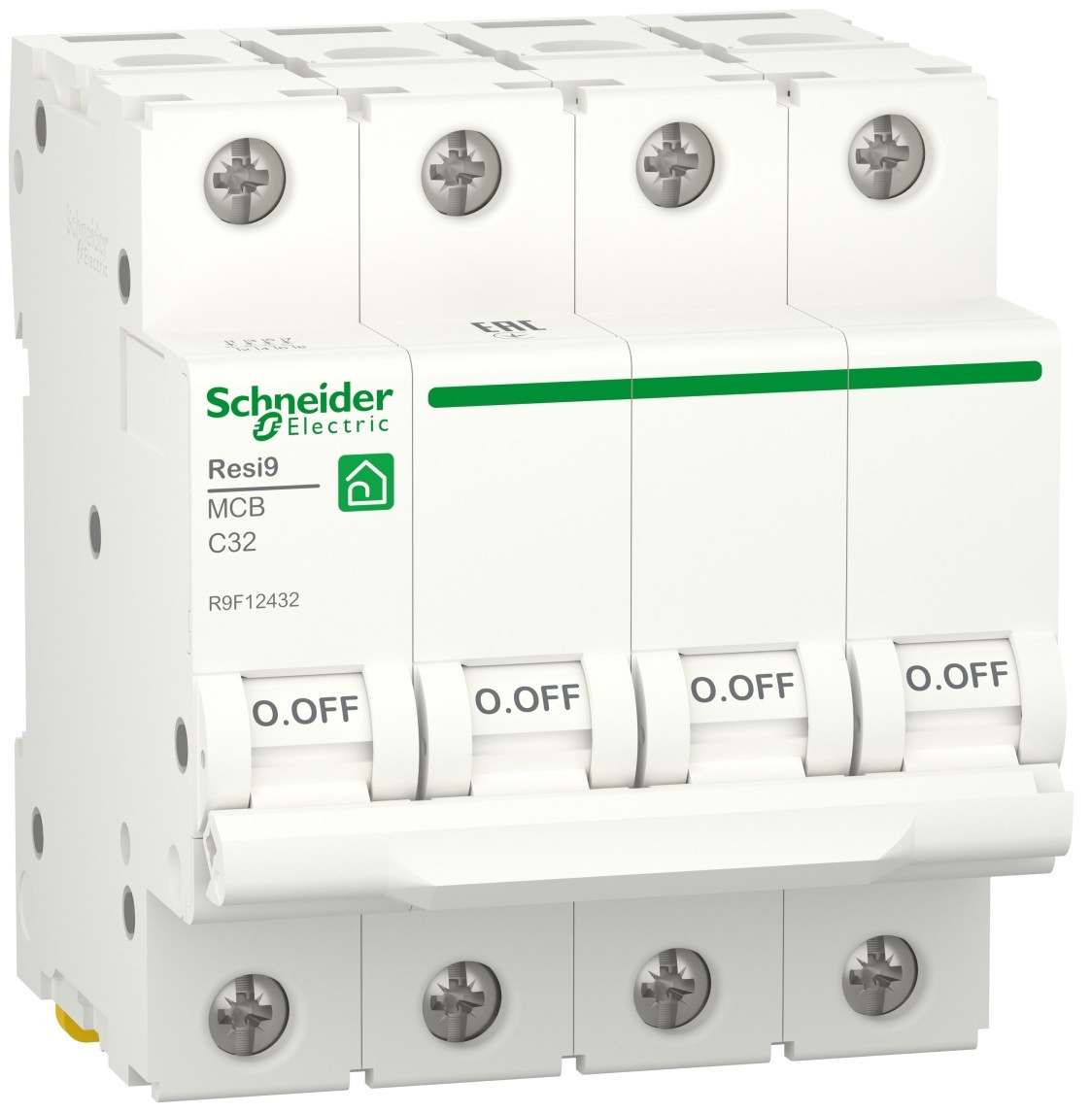 АВТ ВИМ RESI9 6kA 4P 32A C, Schneider Electric
