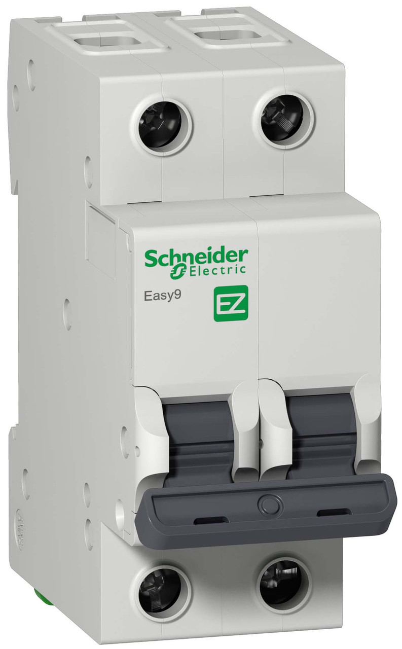 Вимикач автоматичний 2Р 40А Х-КА "С" EZ9, Schneider Electric