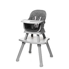 Стілець для годування 4BABY Master 6в1 grey