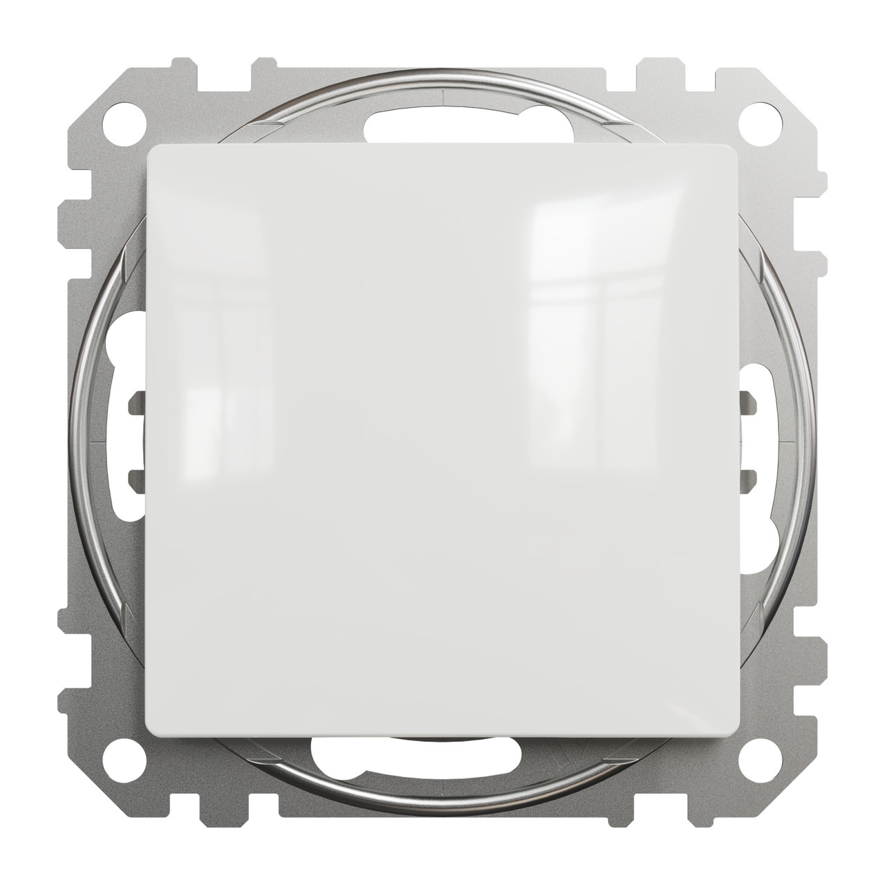 Вимикач 1 клавішний Білий Sedna Design, Schneider Electric