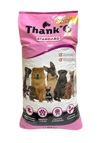 Сухий корм для собак ThankQ ягняти - 20кг Румунія 5941878203610