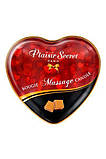 Розпад!!! Масажна свічка-сердечко Plaisirs Secrets Caramel (35 мл) (термін 09.2025) Кітті, фото 3