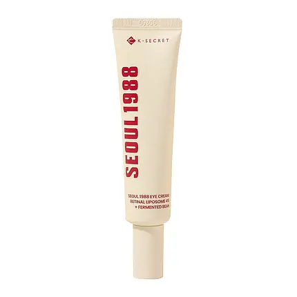 Антивіковий крем під очі з ретиналем K-SECRET SEOUL 1988 Eye Cream : Retinal Liposome 4% + Fermented Bean, 30 мл, фото 1