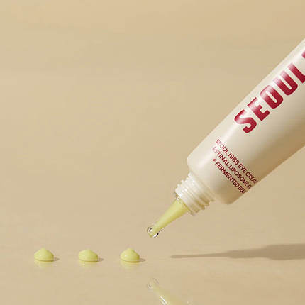 Антивіковий крем під очі з ретиналем K-SECRET SEOUL 1988 Eye Cream : Retinal Liposome 4% + Fermented Bean, 30 мл, фото 3
