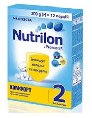 Nutrilon Комфорт 2 Cуміш для дітей з 6 до 12 місяців, 300г. (Нутрілон)