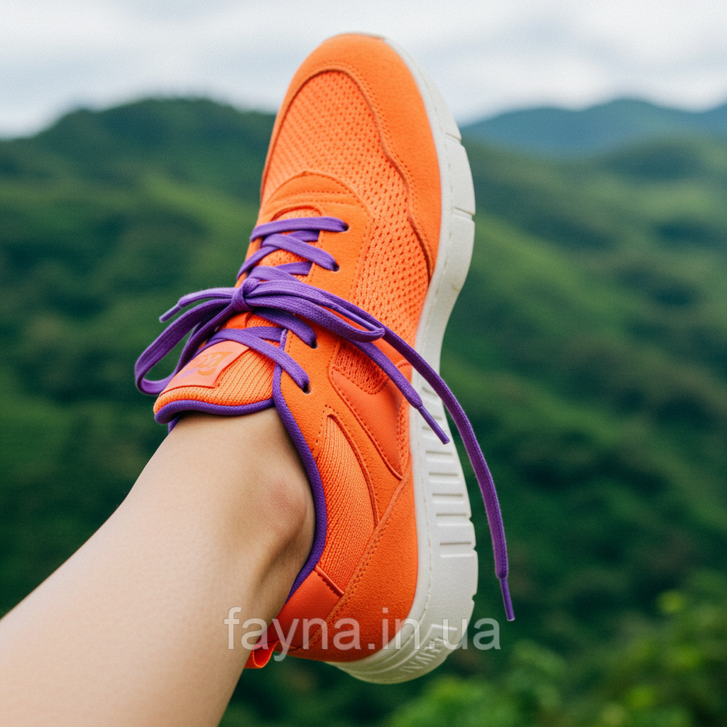 Шнурки ФМ Неон Бузкові 10мм плоскі, L=120 см, фото 1