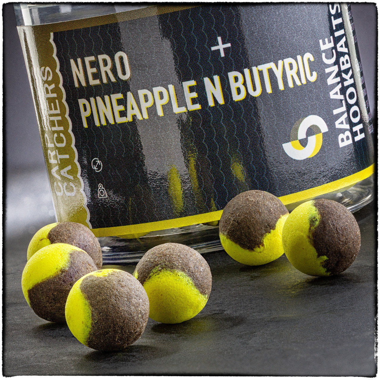 Бойли Carp Catchers Balance NERO&Pineapple N Butyric 10 мм