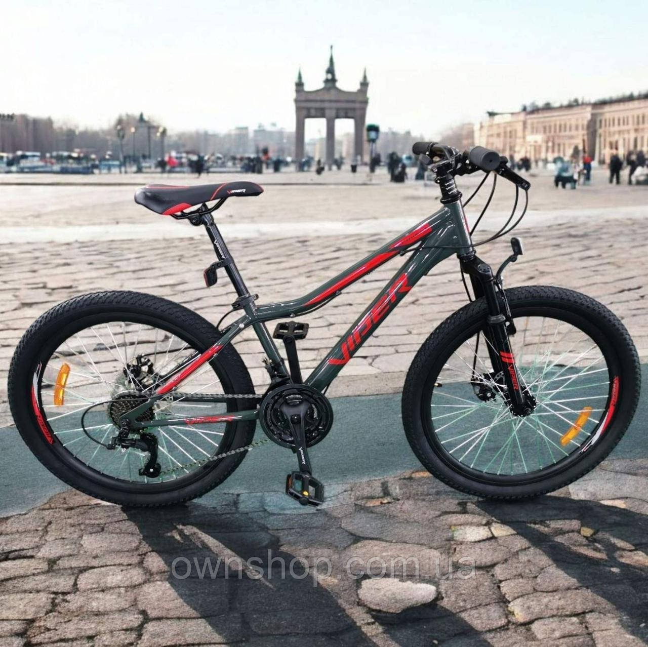 Велосипед гірський Forest 26" Viper FRD, сталева рама 14", дискові гальма