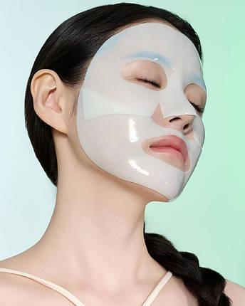 Заспокійлива гідрогелева маска для обличчя Biodance Refreshing Sea Kelp Real Deep Mask 1шт./34g, фото 4