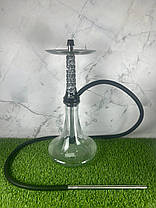 Кальян для куріння Sunrise Hookah Windskull Stone, нержавіюча сталь, висота 50 см, фото 4